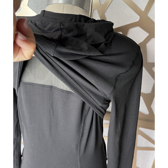 New Essential Bodywear EBW FIT Defined Hooded Yoga Jacket  Women Black M Medium - Picture 6 of 10